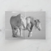 2つのジプシー・スタリオン – グリーティングカード (内部)