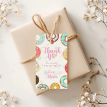 2つのスイートキュートドーナツ誕生日