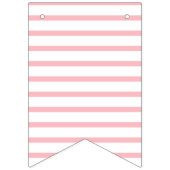 2つのスイートピンクのアイスクリームバナー バンティングフラッグ (第3の旗)