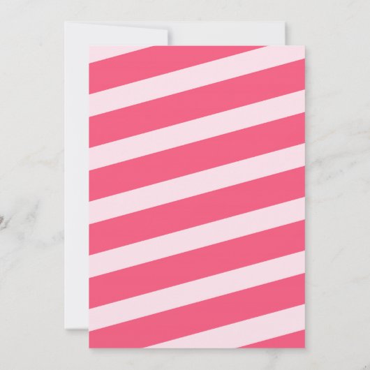 2つのスイート2枚目のドーナツをテーマにした誕生日の招待 招待状 (裏面)