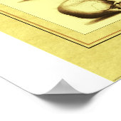 2つのスカル ポスター (角)