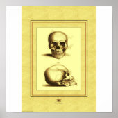 2つのスカル ポスター (正面)