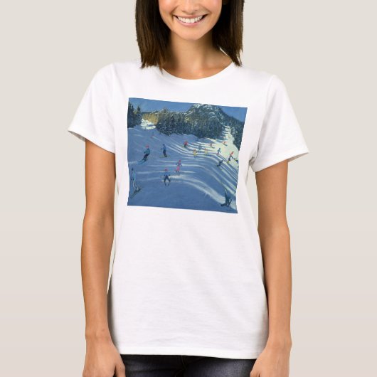 2つのスキー斜面2004年 Tシャツ (正面)