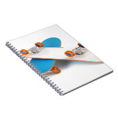 2つのスケートボード ノートブック (右側)