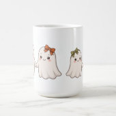2つのスプーキー コーヒーマグカップ (中央)