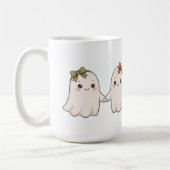 2つのスプーキー コーヒーマグカップ (左)