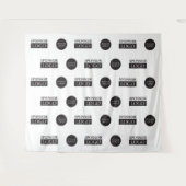 2つのスポン企業のサーロゴの手順と繰り返しカスタム方法 タペストリー (正面(横))