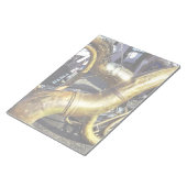 2つのソサポーンとドラム ノートパッド (アングル)