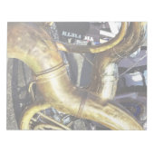 2つのソサポーンとドラム ノートパッド (正面)