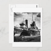 2つのタグ ポストカード (正面/裏面)