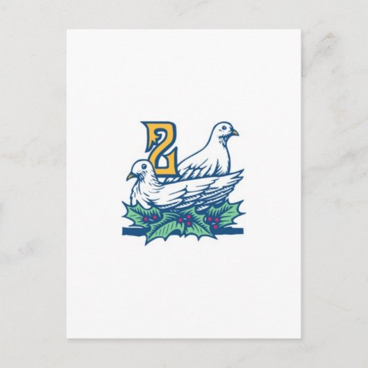 2つのターツレドブ ポストカード (正面)