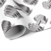 2つのダンベル ラッピングペーパー (ロールコーナー)