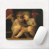 2つのチェル読ブのRosso Fiorentino、天使 マウスパッド (マウス)
