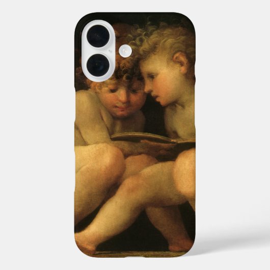 2つのチェル読ブのRosso Fiorentino、天使 Case-Mate iPhoneケース (裏面)