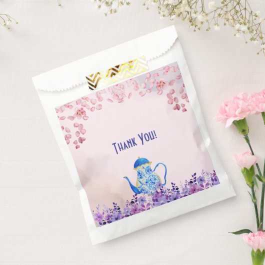 2つのツインベビーシャワー フェイバーバッグ (封をした状態)