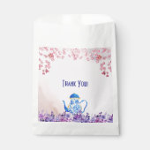 2つのツインベビーシャワー フェイバーバッグ (正面)