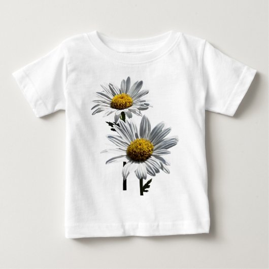 2つのデイジーイン・サンシャイン ベビーTシャツ (正面)