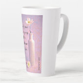 2つのデイジーマタイ6:27ラテマグカップ カフェラテマグ (右アングル)