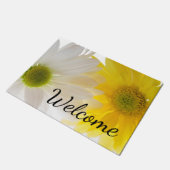 2つのデイジー ドアマット (アングル)