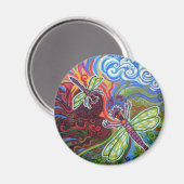 2つのトンボ磁石 マグネット (正面/裏面)