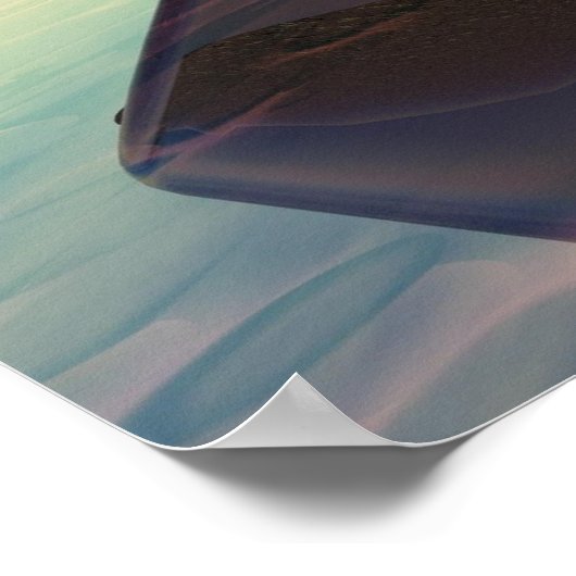 2つのトースター抽象芸術アートポスター ポスター (角)