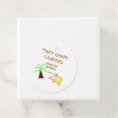 2つのハッピーキャンプ2ndバースデーツリーキャンプの子供 フェイバータグ (インサイチュ)