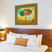 2つのハトのポスターを使った生活の木 ポスター