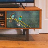 2つのハミングバードが切り離しを見守る 薄葉紙