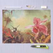 2つのハミングバードを持つオーキ素晴らしン，ア絵画ート 薄葉紙 (クラフト)