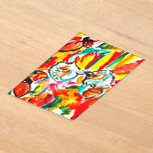 2つのハリネズミ遊の秋。 アクリル招待状 (レイダウン)