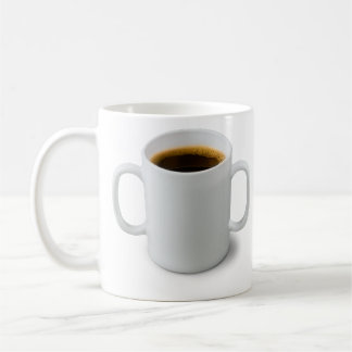 2つのハンドル付きマグカップ コーヒーマグカップ
