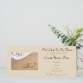 2つのハートが砂の中に (スタンド正面)