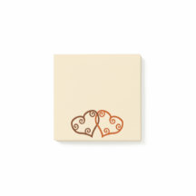 2つのハートが絡み合う