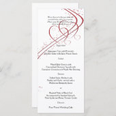 2つのハートを1つのメニューとして メニュー (正面/裏面)