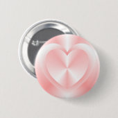 2つのハートボタン 缶バッジ (正面&裏面)