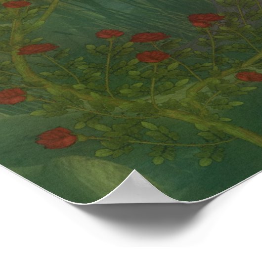 2つのハートポスター ポスター (角)