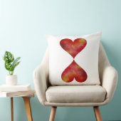2つのハート枕 クッション (椅子)
