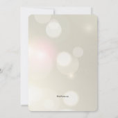 2つのハート統一された招待状 招待状 (裏面)