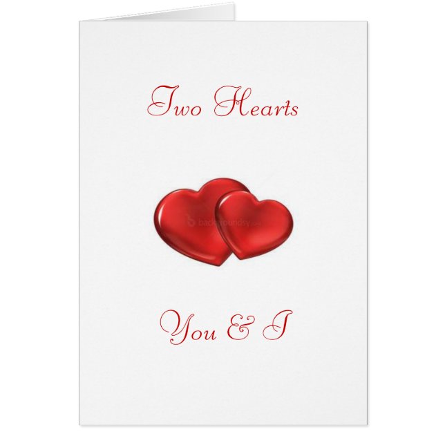 2つのハート (正面)