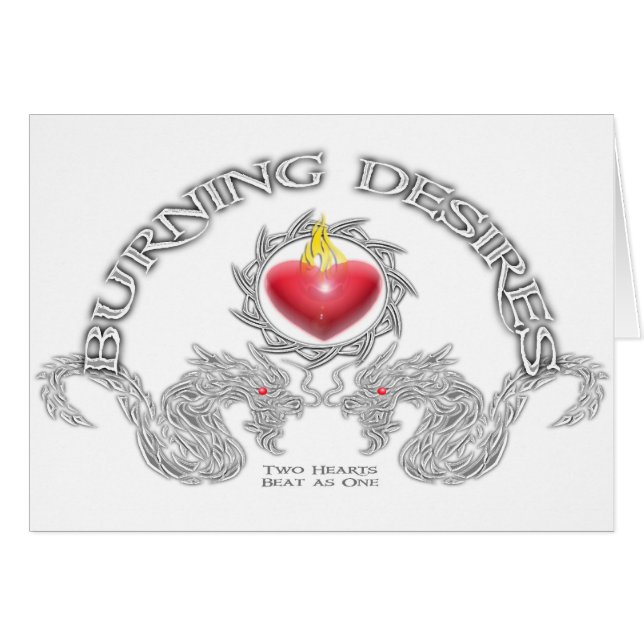 2つのハート (正面横)