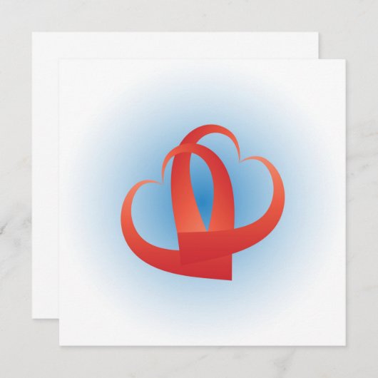 2つのハート (正面/裏面)