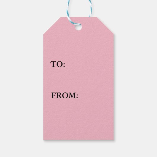 2つのハート ギフトタグ (裏面)