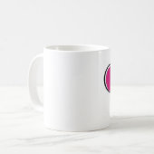 2つのハート コーヒーマグカップ (正面左)