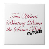 2つのハート タイル (正面)