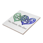 2つのハート タイル (側面)