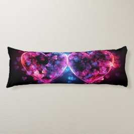 2つのハート ボディピロー