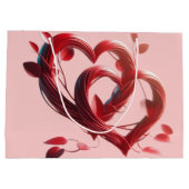 2つのハート ラージペーパーバッグ (裏面)