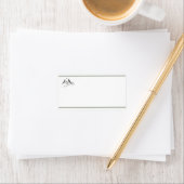 2つのハート-住所 シール(18) ラベル (インサイチュ)