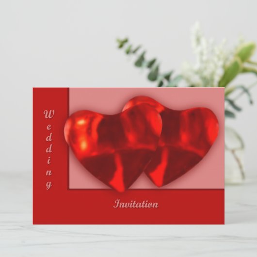 2つのハート 招待状 (スタンド正面)