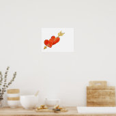 2つのハート – 矢印2011 ポスター (キッチン)